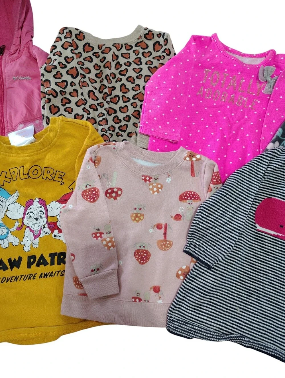 Sweatshirt Jacket Sweater Bundle in Baby Girls size 6-12 Months Cozy Warm Casual